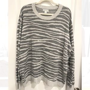 Zebra Monochromatic Sweater!